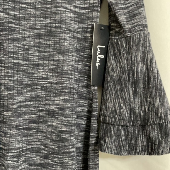 Lulus gray dress with bell sleeves - Picture 2 of 2